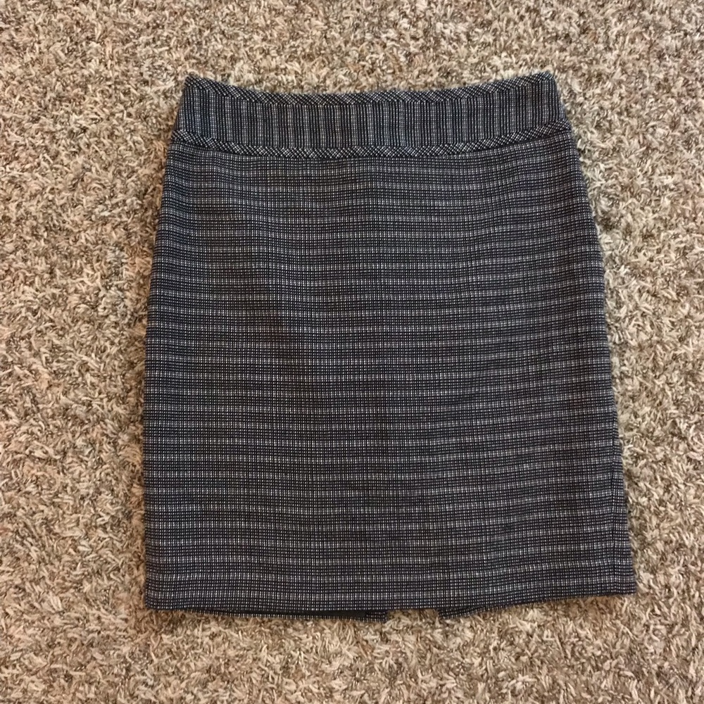 The Limited striped pencil skirt